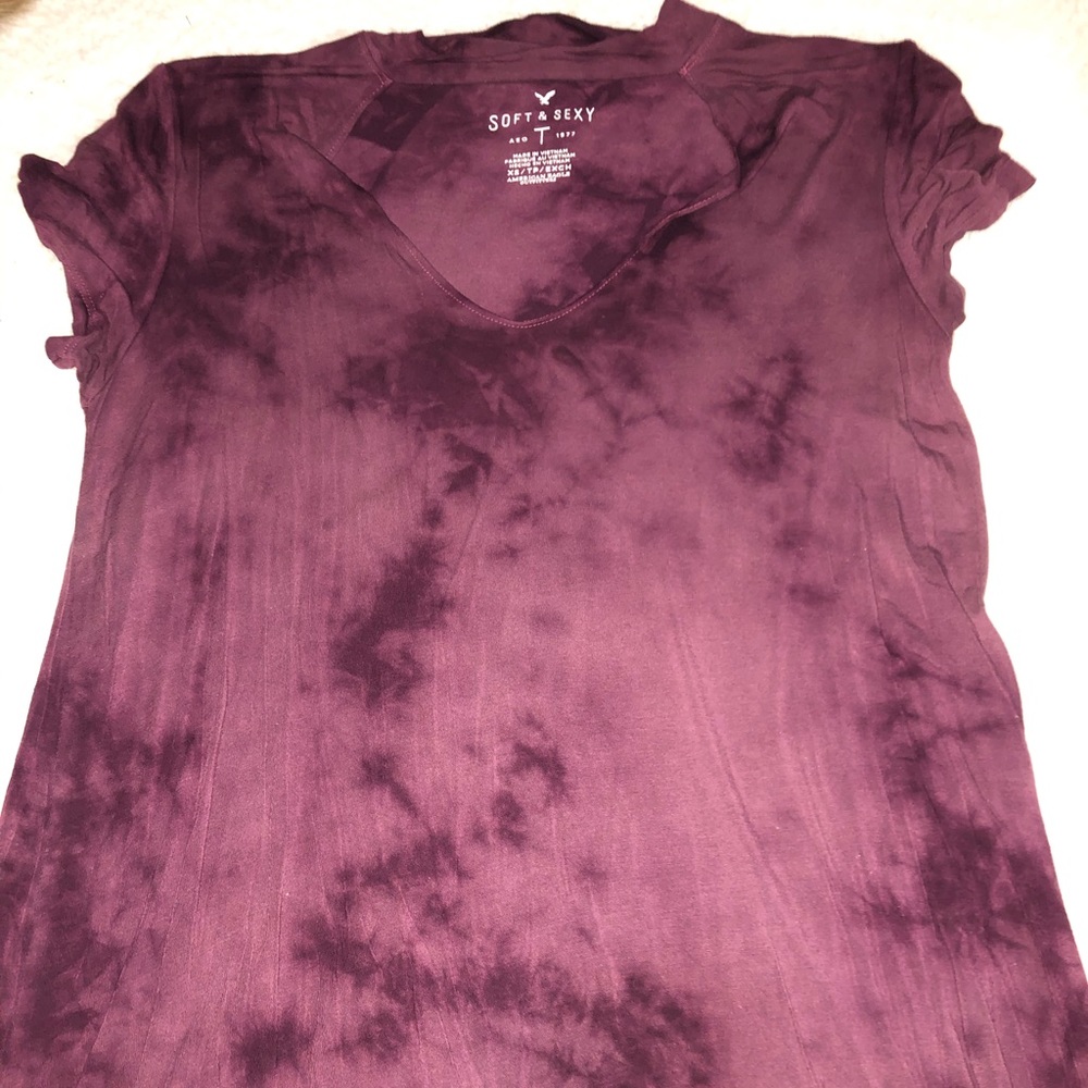 American Eagle Outfitters Low Neck Tee